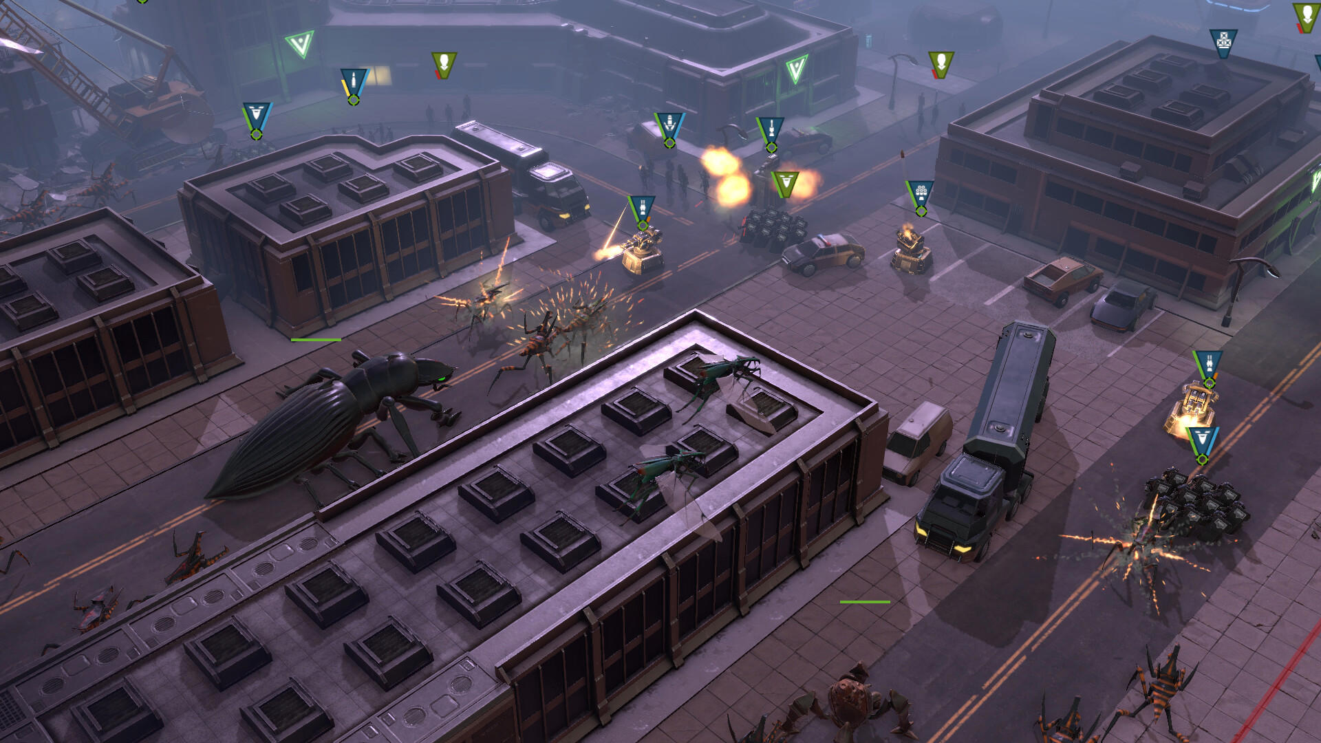 Starship Troopers: Terran Command - Urban Onslaught screenshot 1
