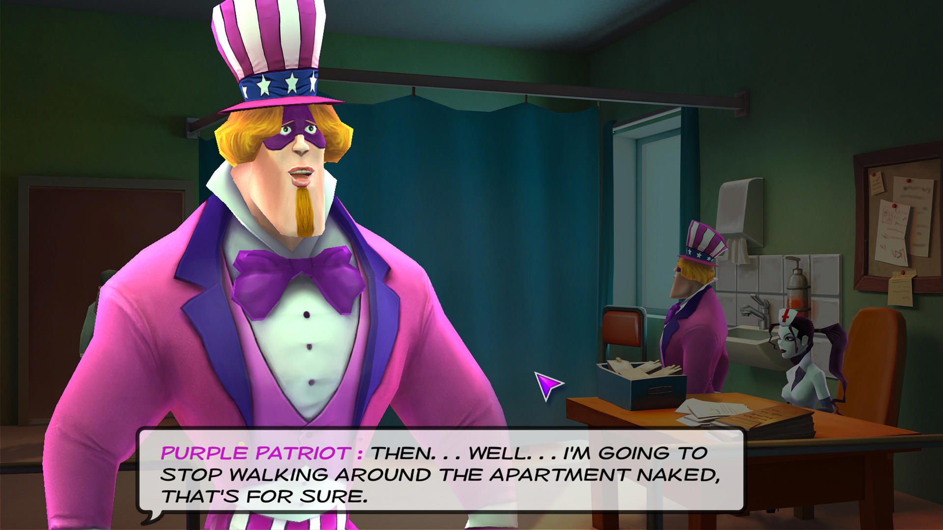 Supreme League of Patriots - Episode 2: Patriot Frames screenshot 1