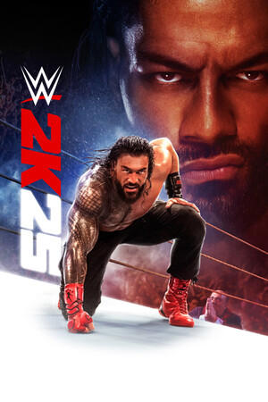 WWE 2K25 cover art