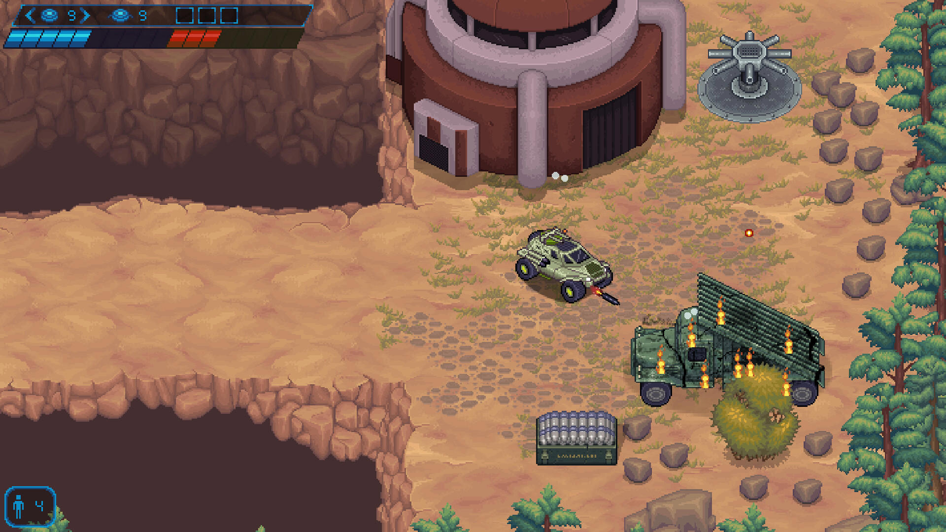 Blazing Trail screenshot 1
