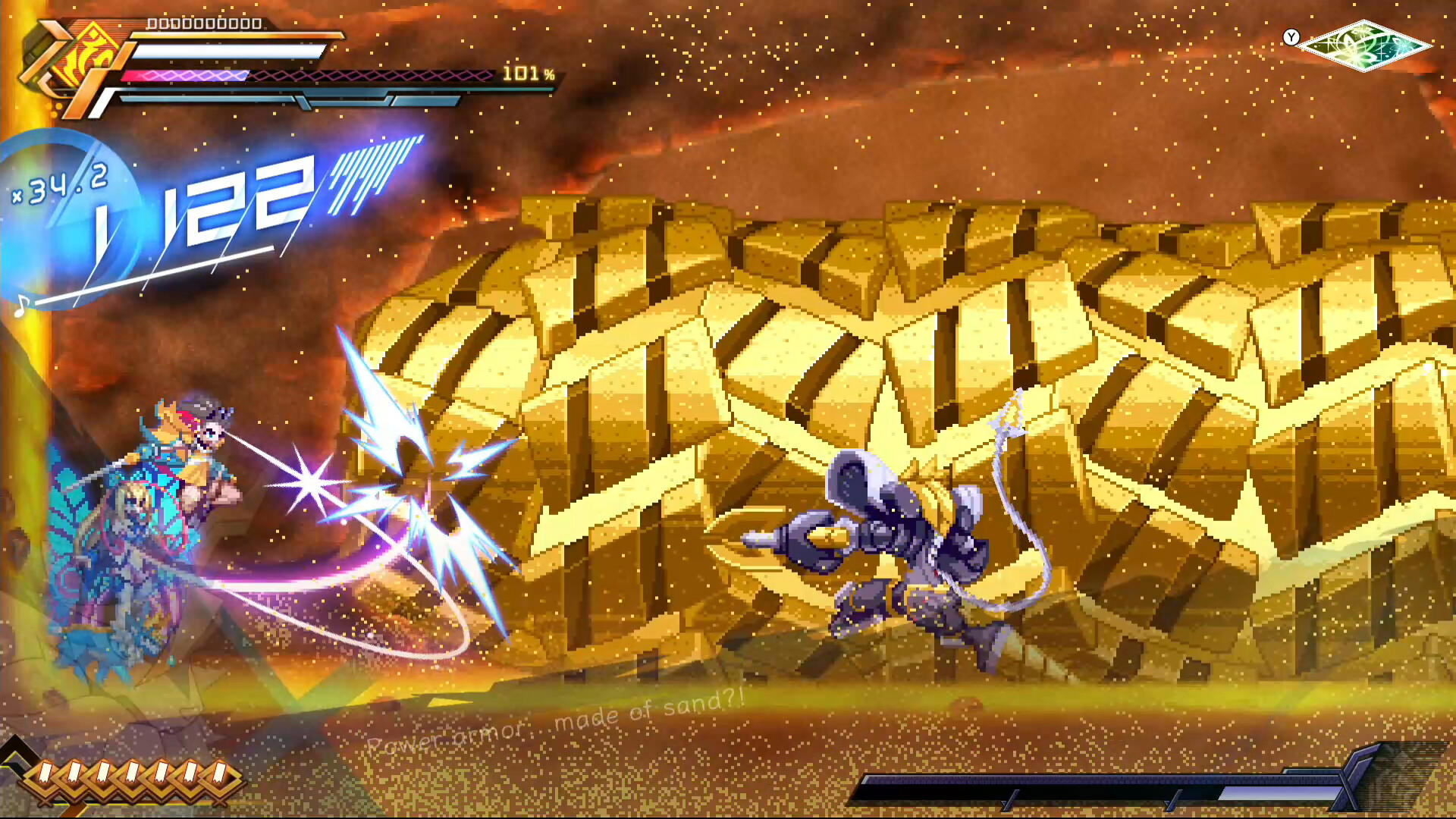 Azure Striker GUNVOLT 3 screenshot 3