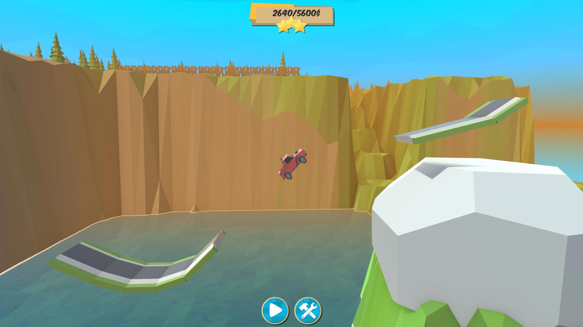 Bridge Builder Racer screenshot 2
