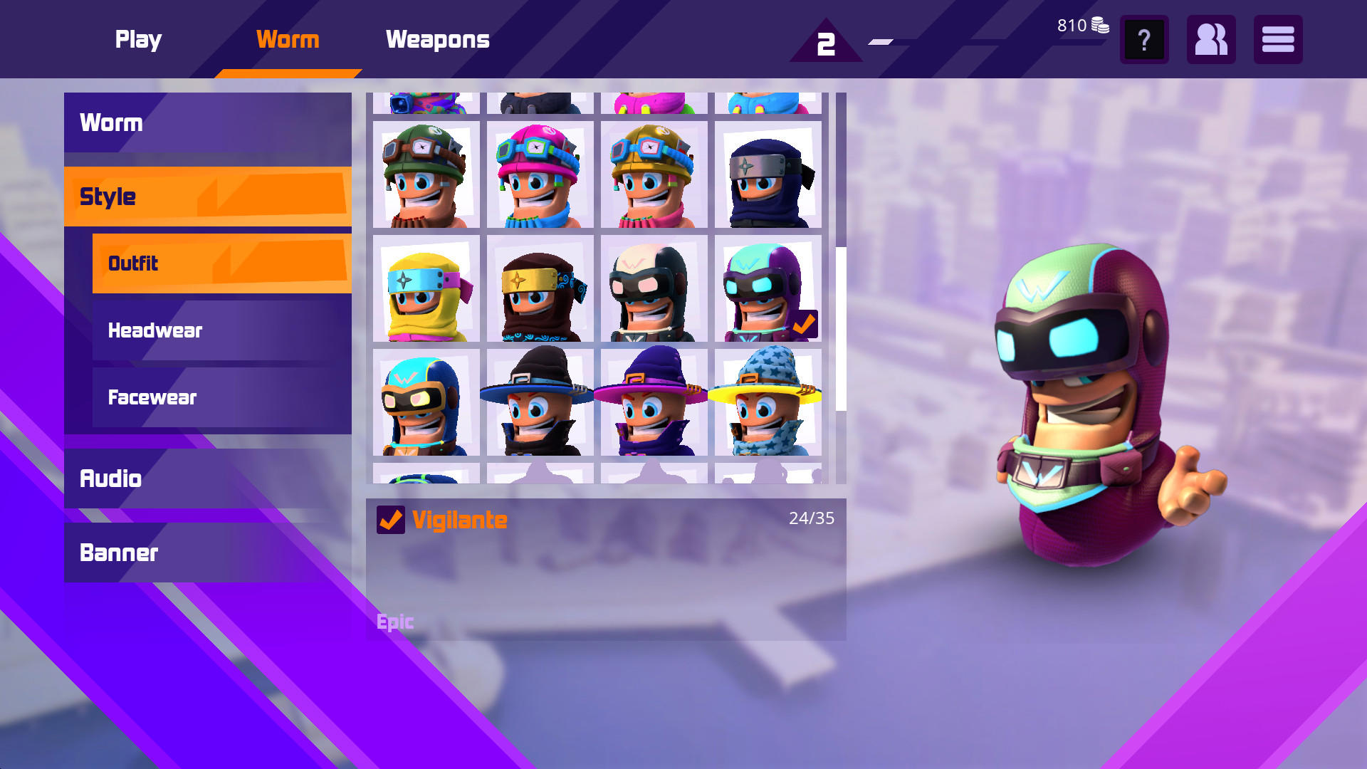 Worms Rumble - Action All-Stars Pack screenshot 1
