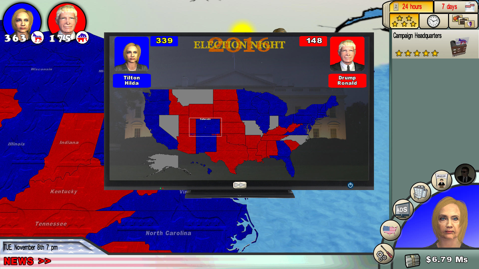 The Race for the White House 2016 screenshot 2