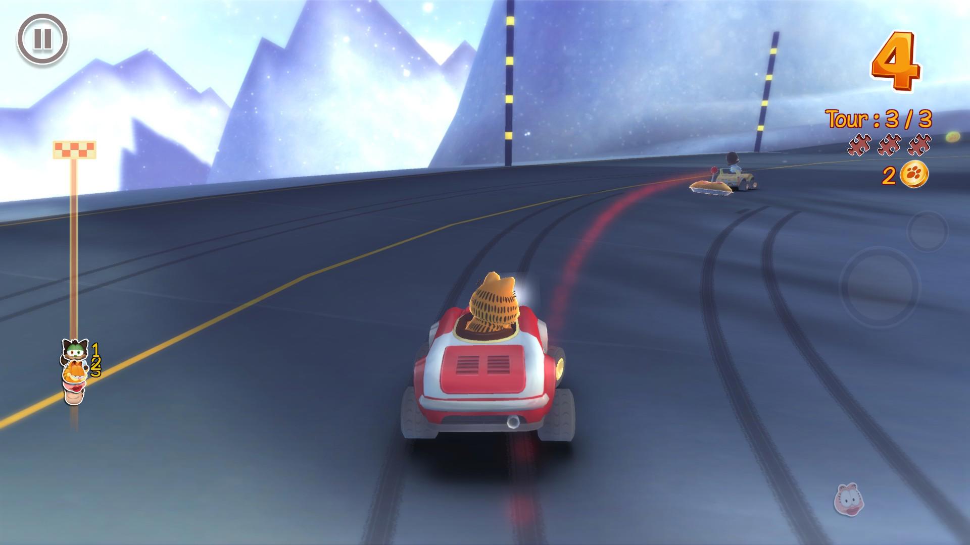 Garfield Kart screenshot 1