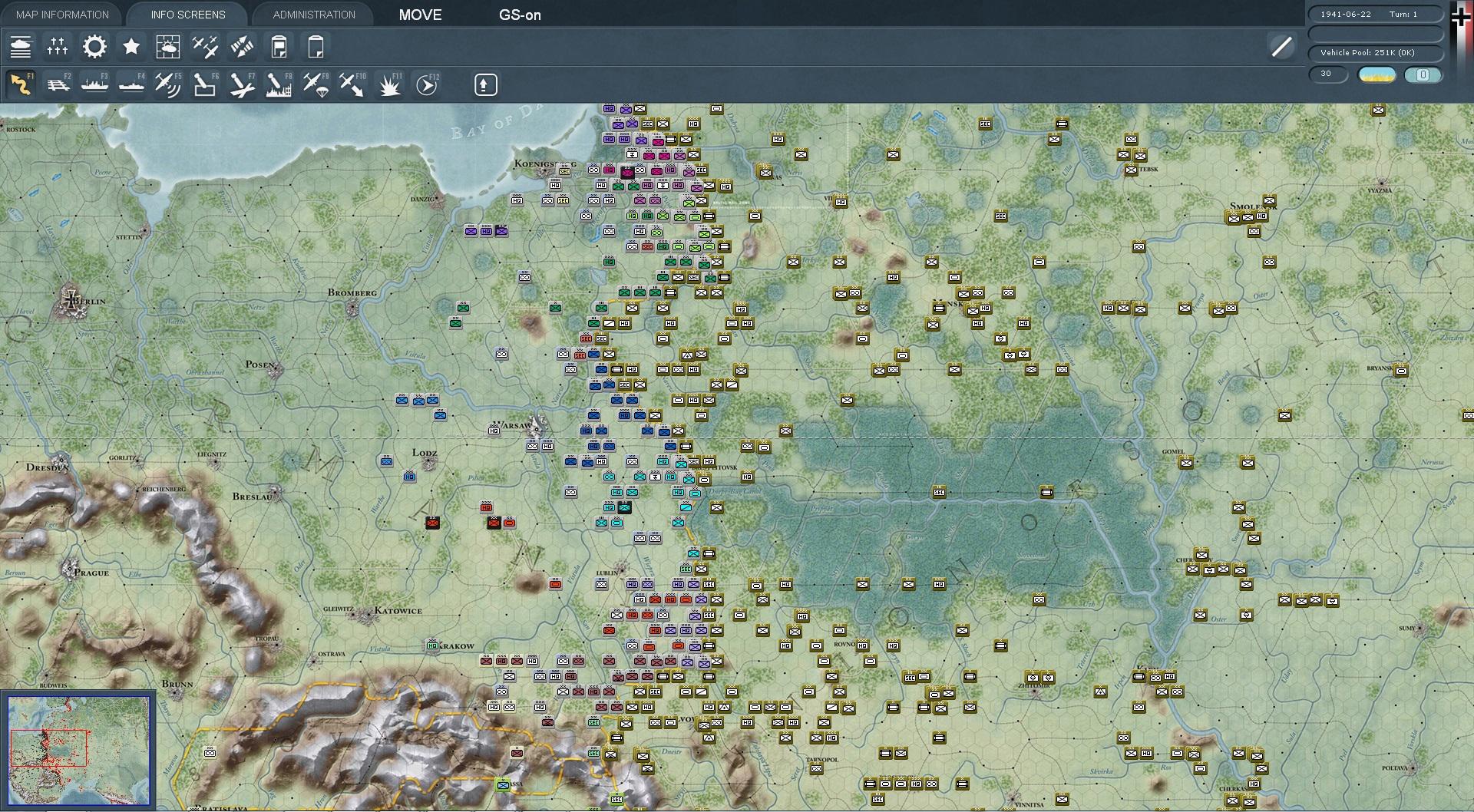 Gary Grigsby's War in the East screenshot 2