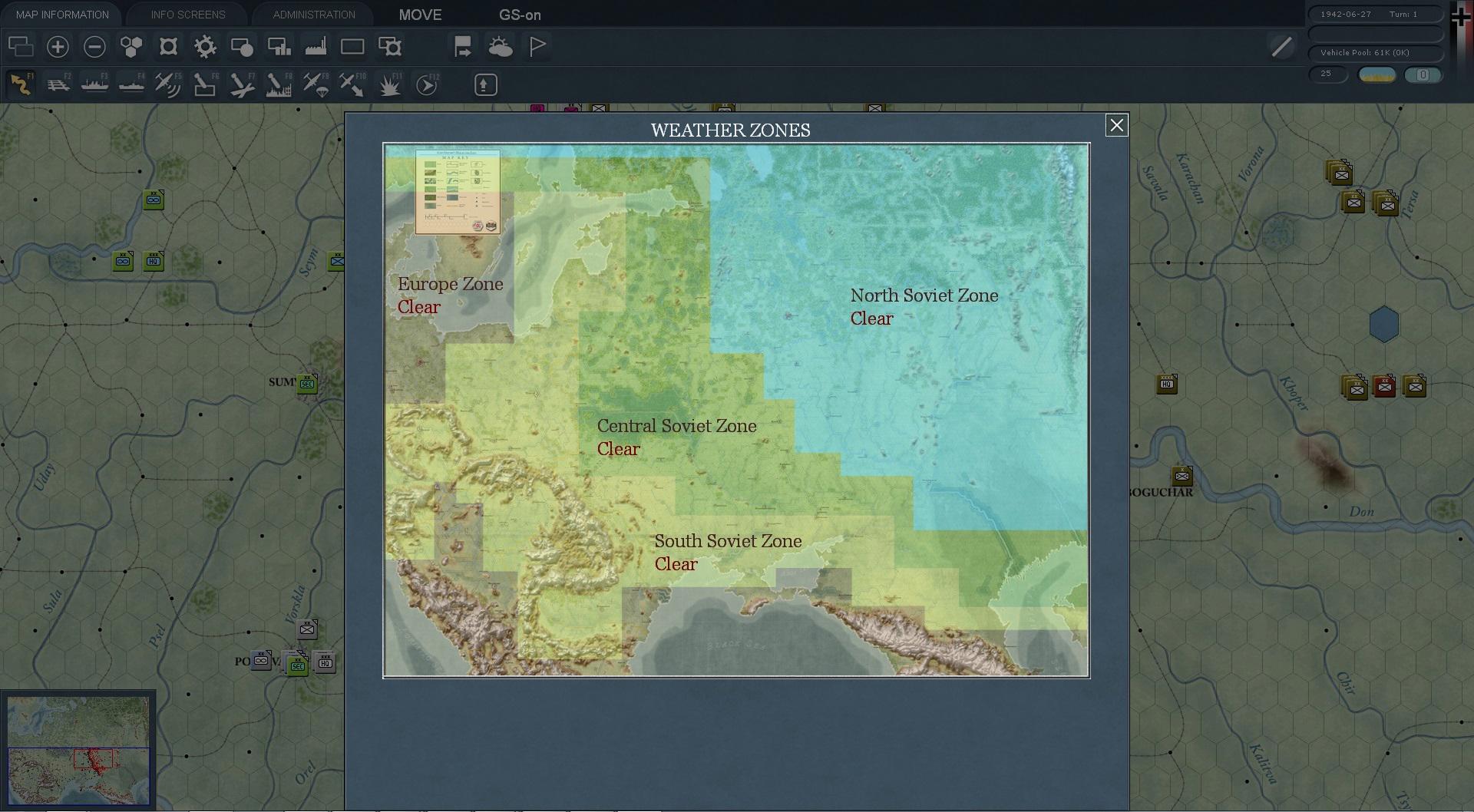 Gary Grigsby's War in the East screenshot 1