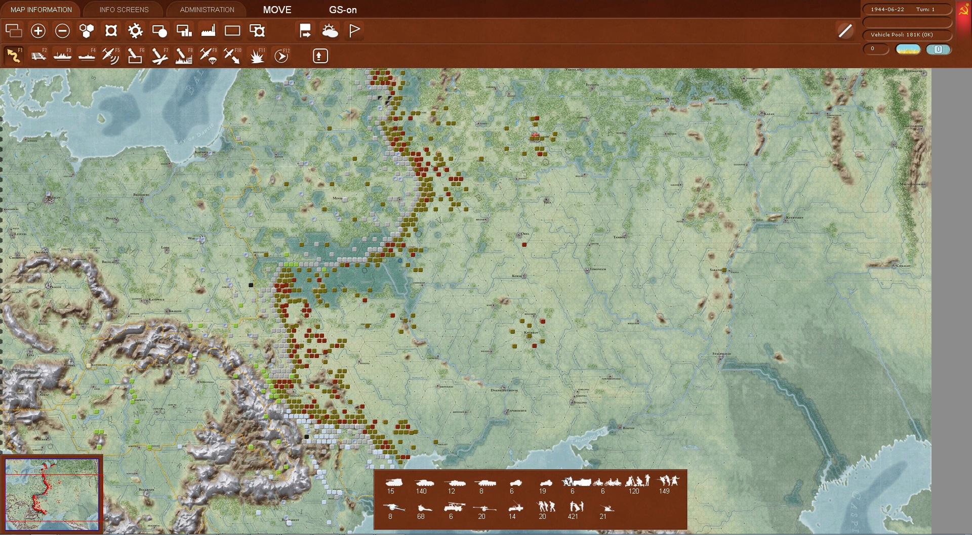 Gary Grigsby's War in the East screenshot 3