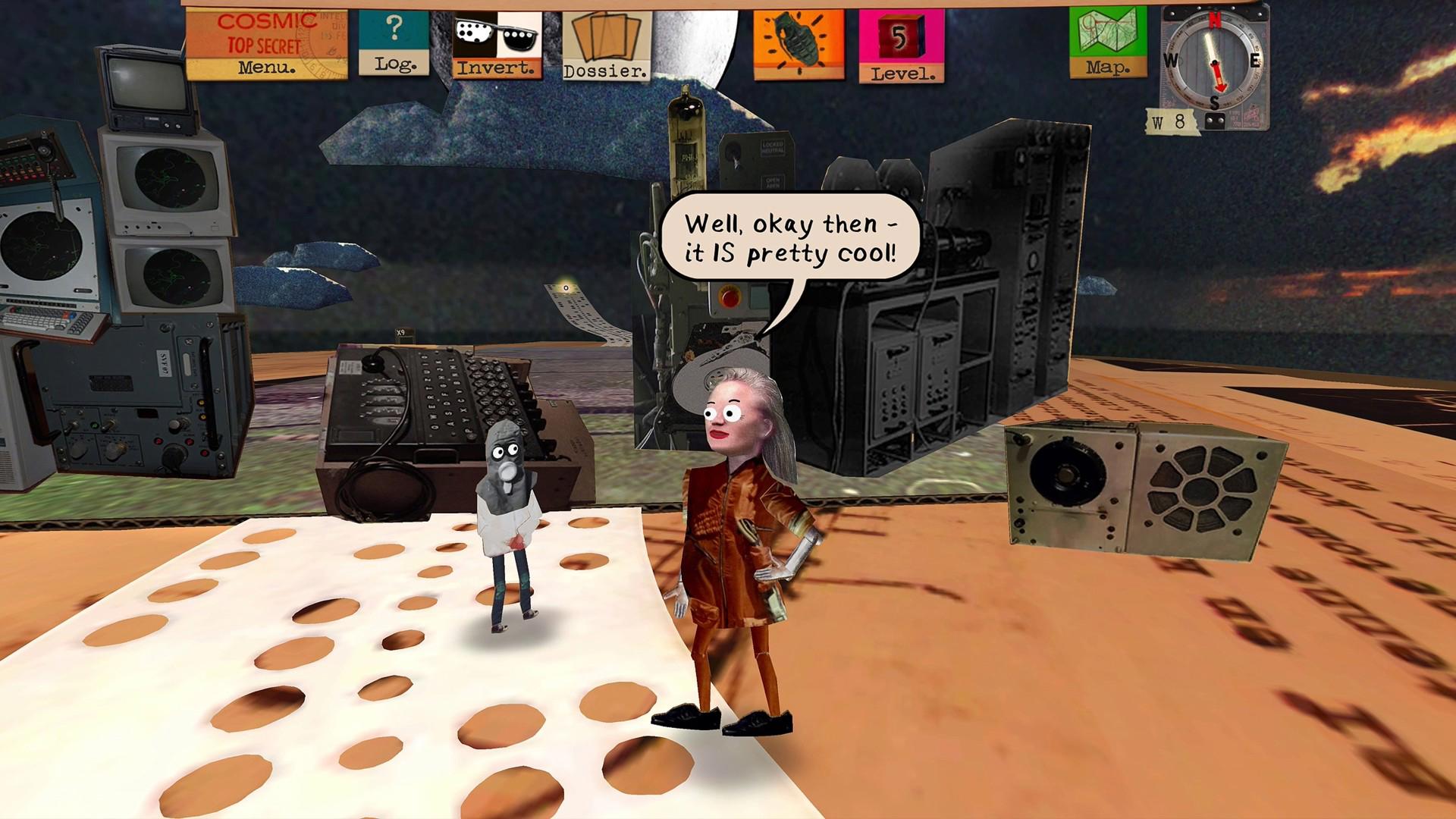 Cosmic Top Secret screenshot 2