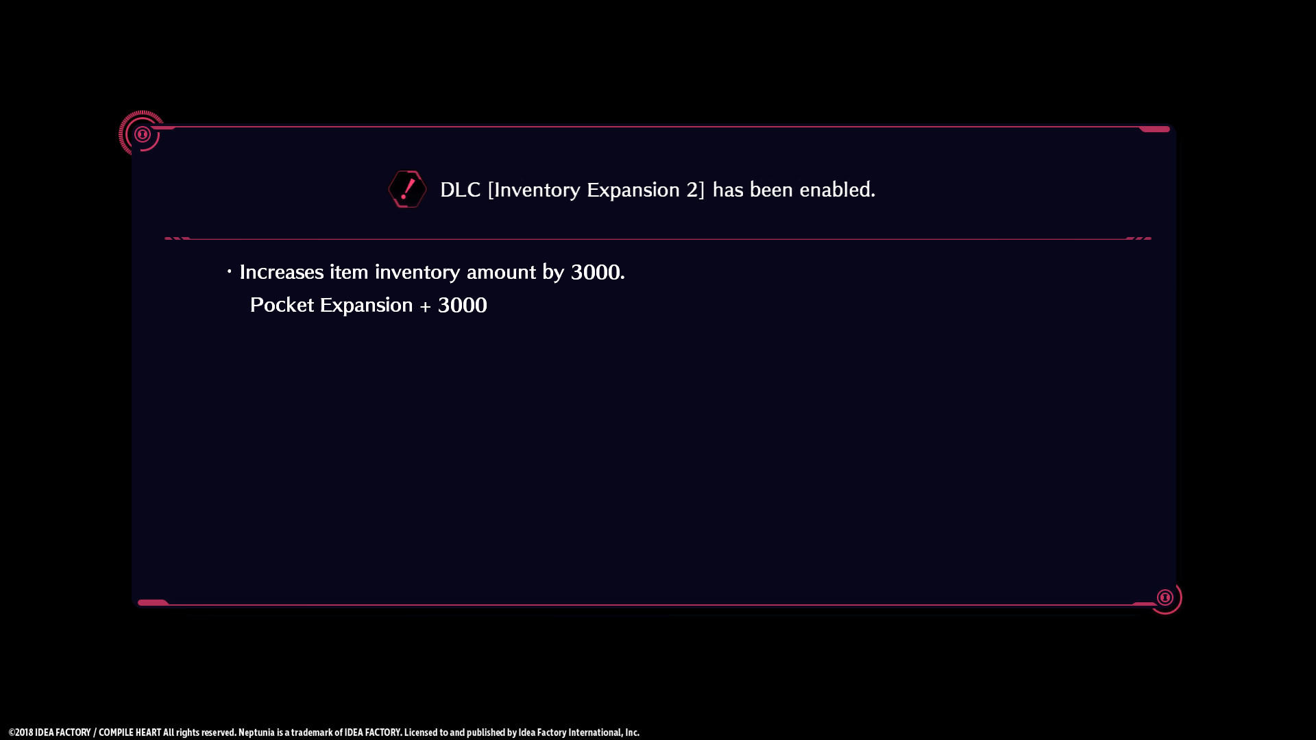 Megadimension Neptunia VIIR - Inventory Expansion 2 screenshot 2