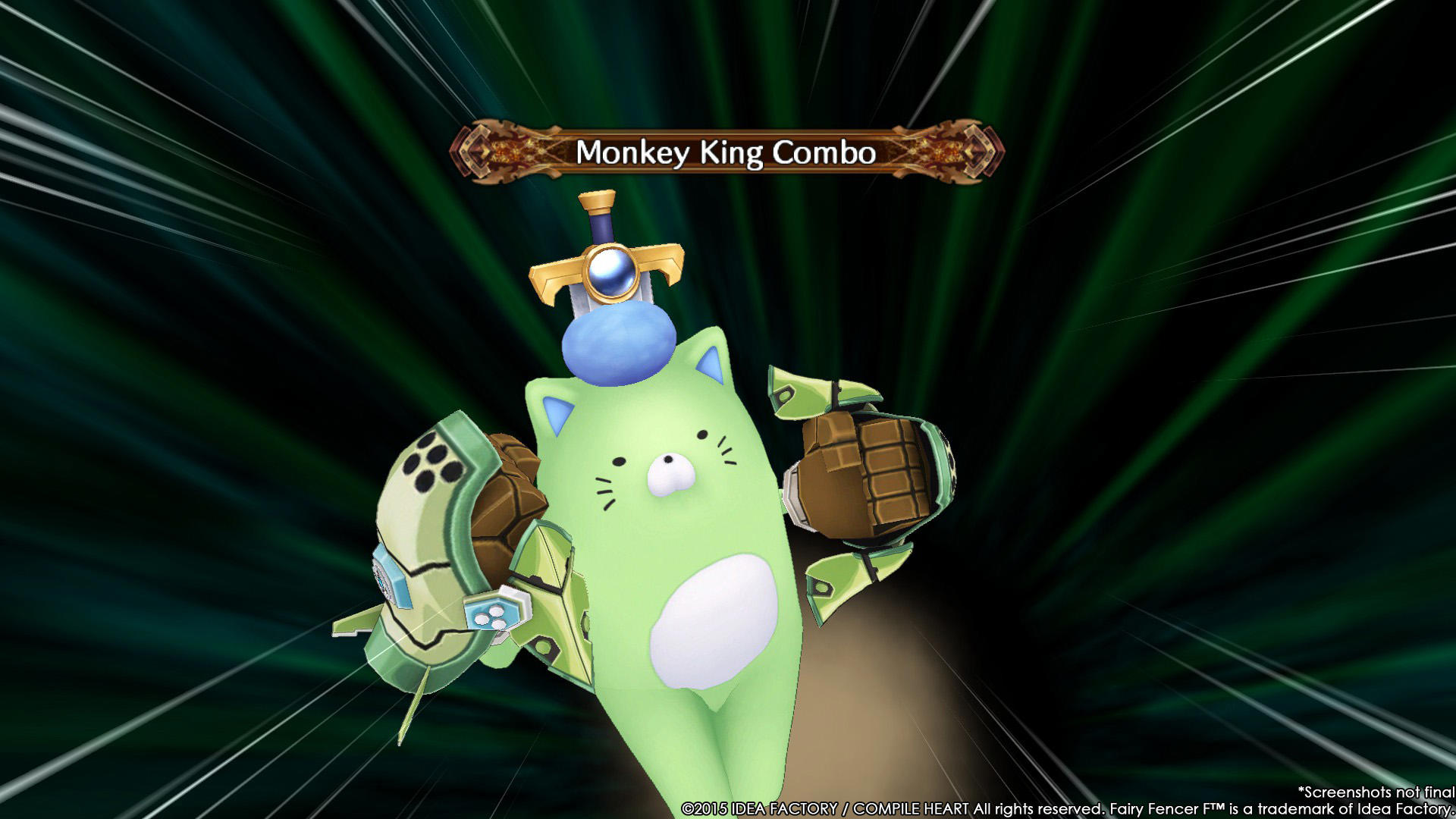 Fairy Fencer F: Weapon Change Accessory Set screenshot 2