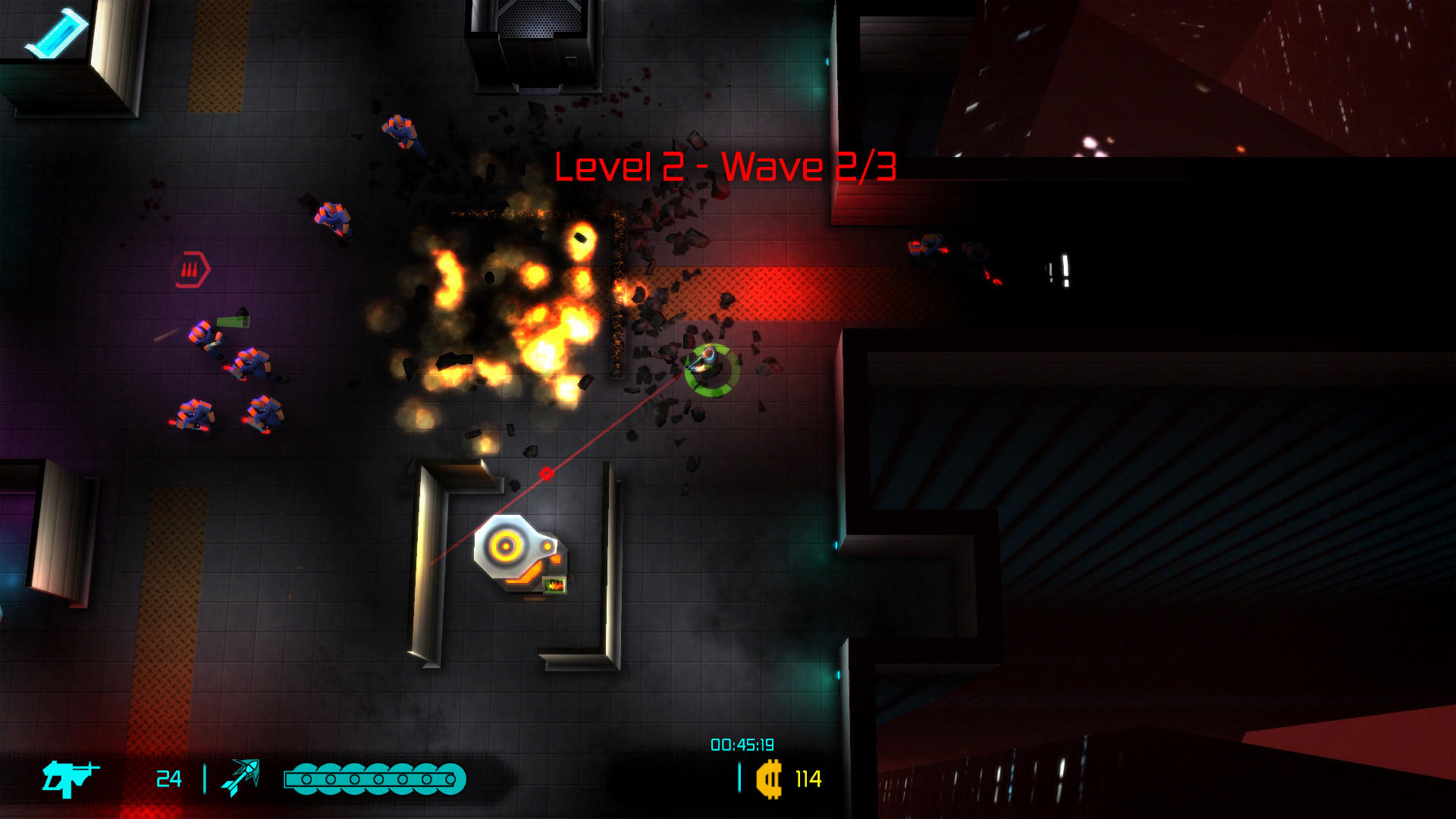 Neon Chrome - Arena screenshot 2