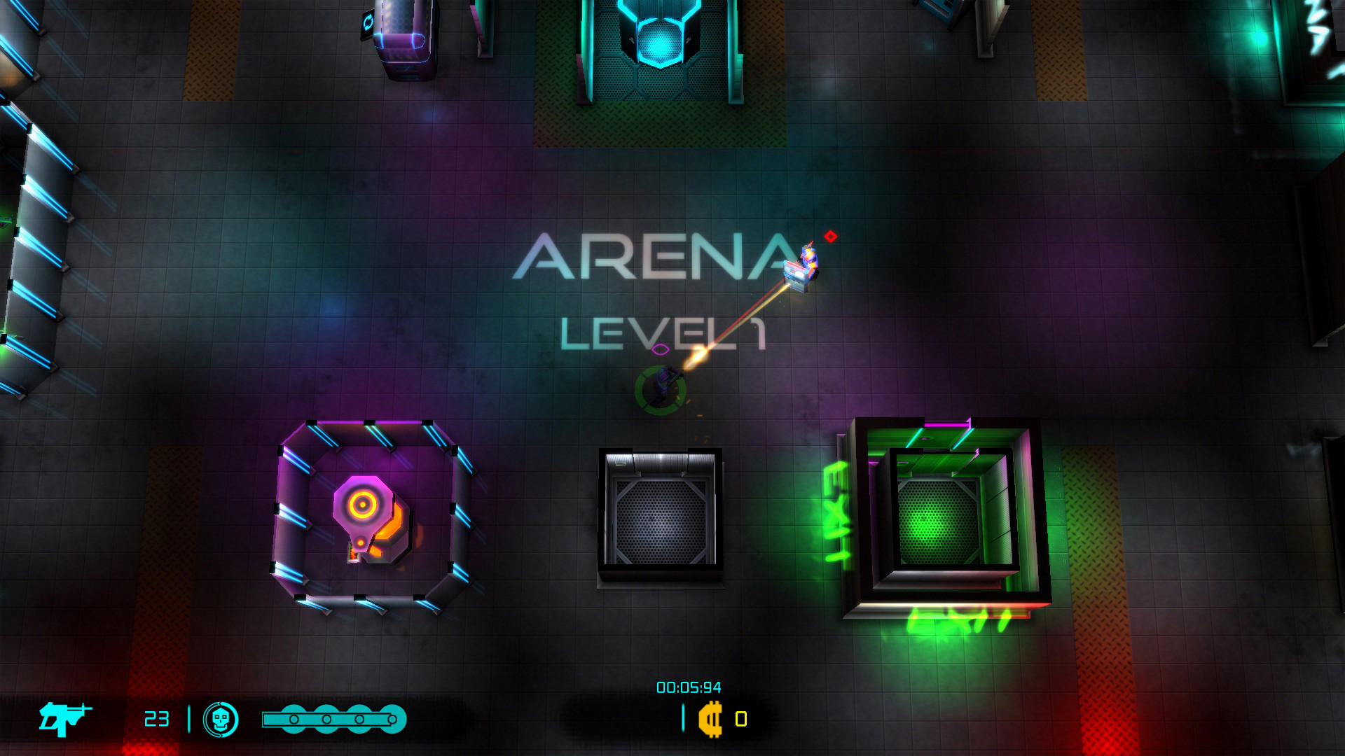 Neon Chrome - Arena screenshot 1