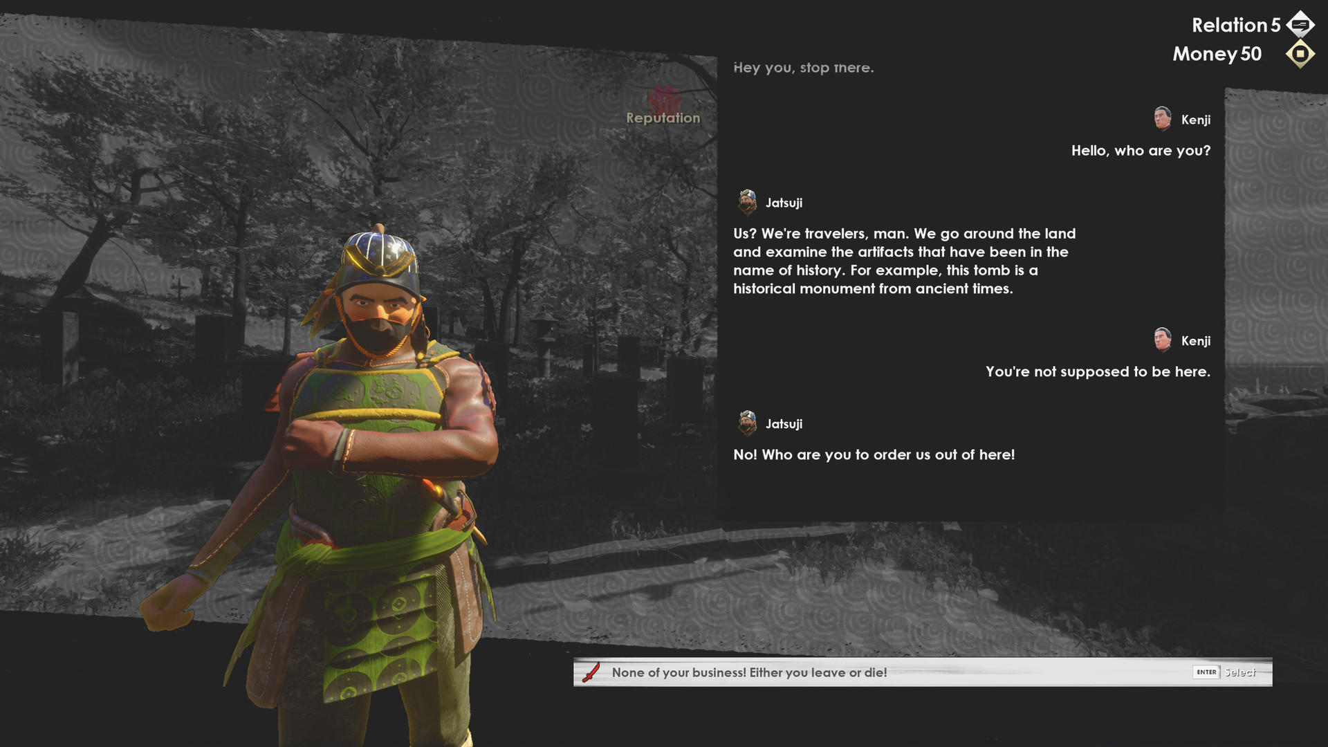 RONIN: Two Souls CHAPTER 1 screenshot 3