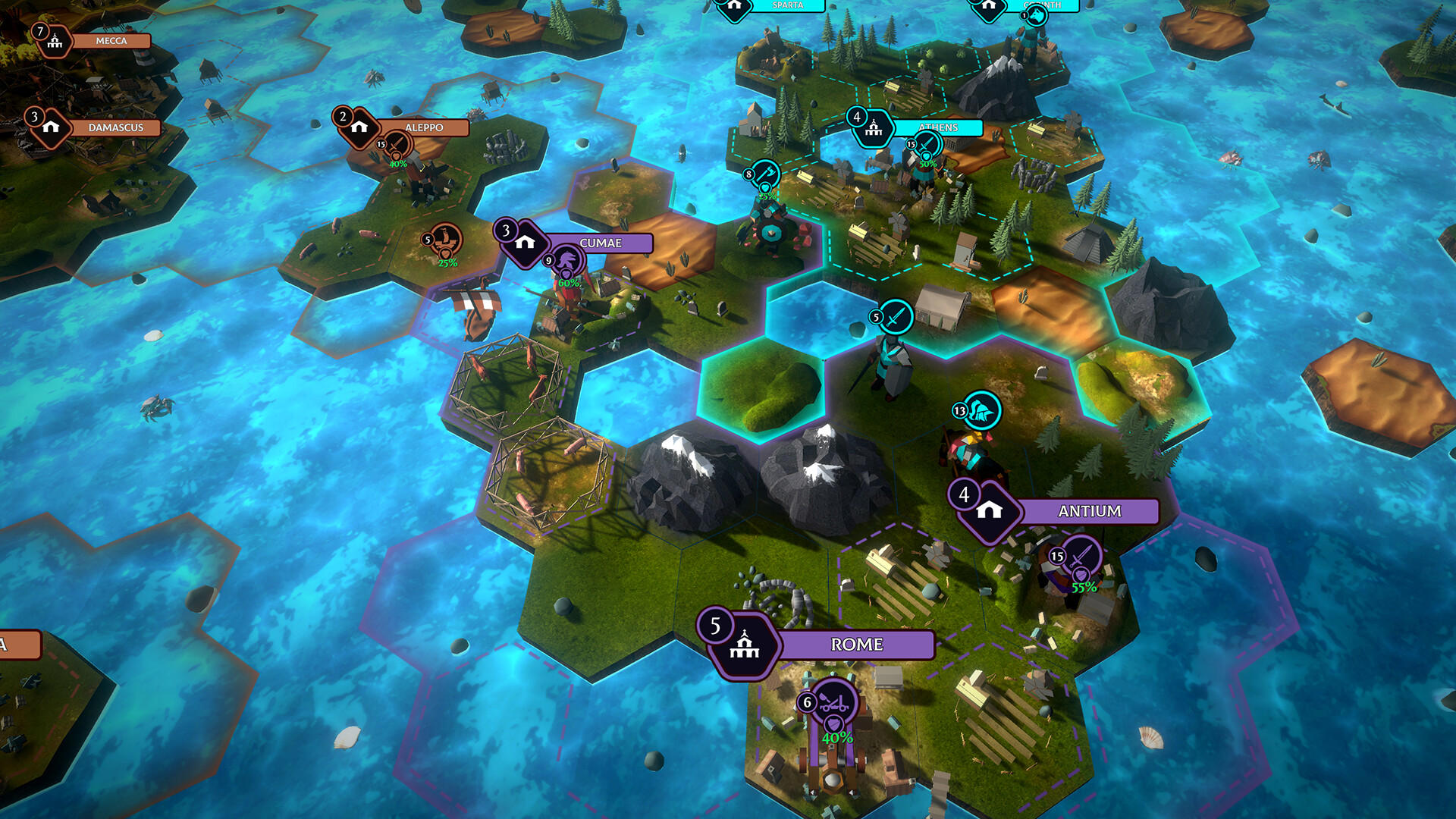 Hexarchy screenshot 1