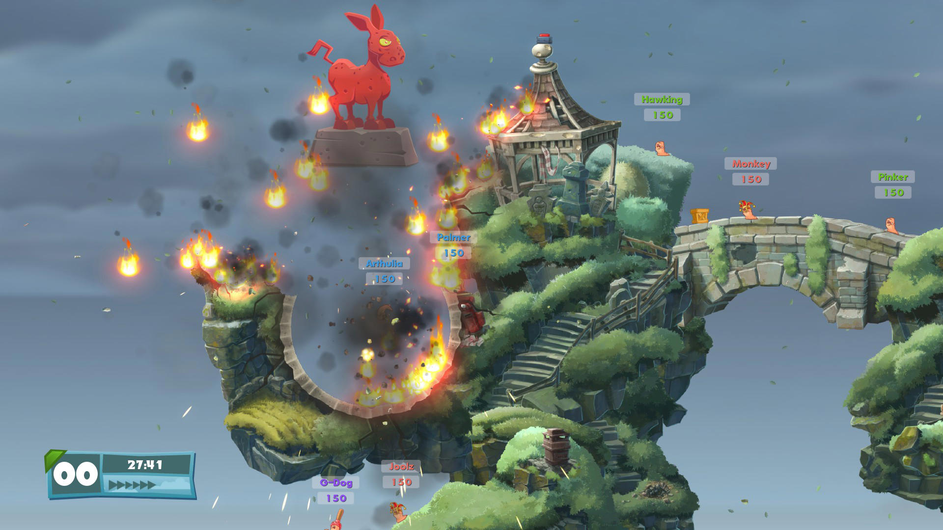 Worms W.M.D screenshot 2