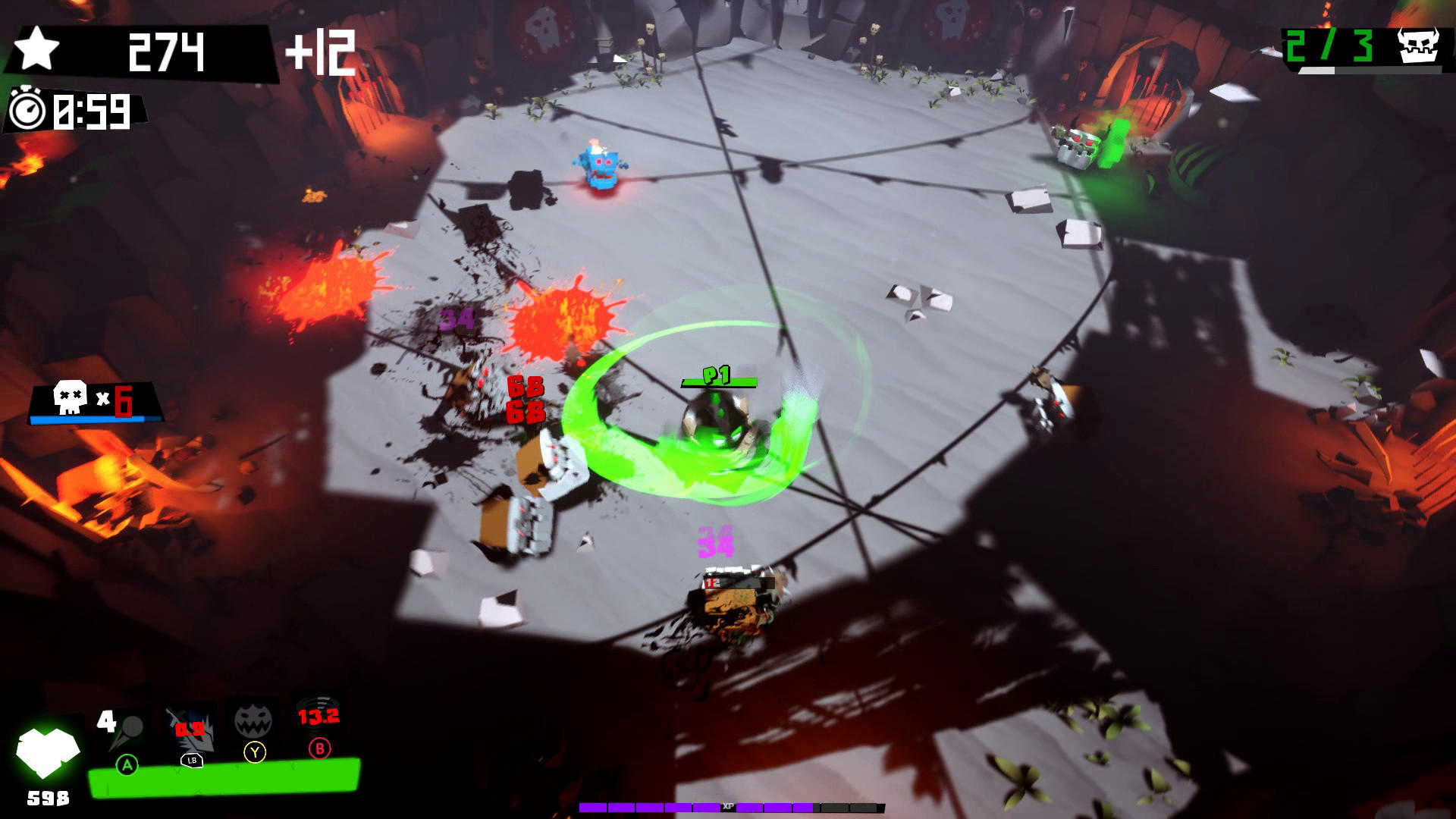 Cubers: Arena screenshot 1
