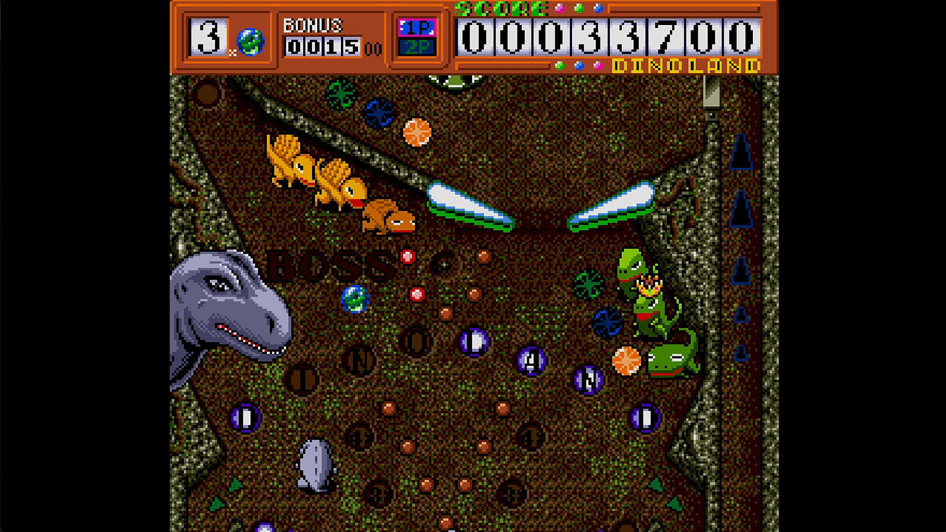 Dino Land 「超闘竜烈伝ディノランド」 screenshot 1