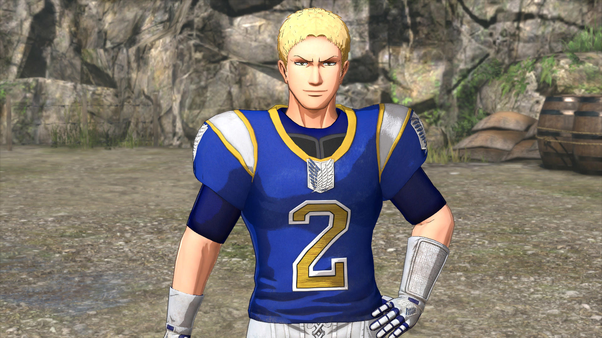 Additional Reiner Costume: American Football Outfit screenshot 1