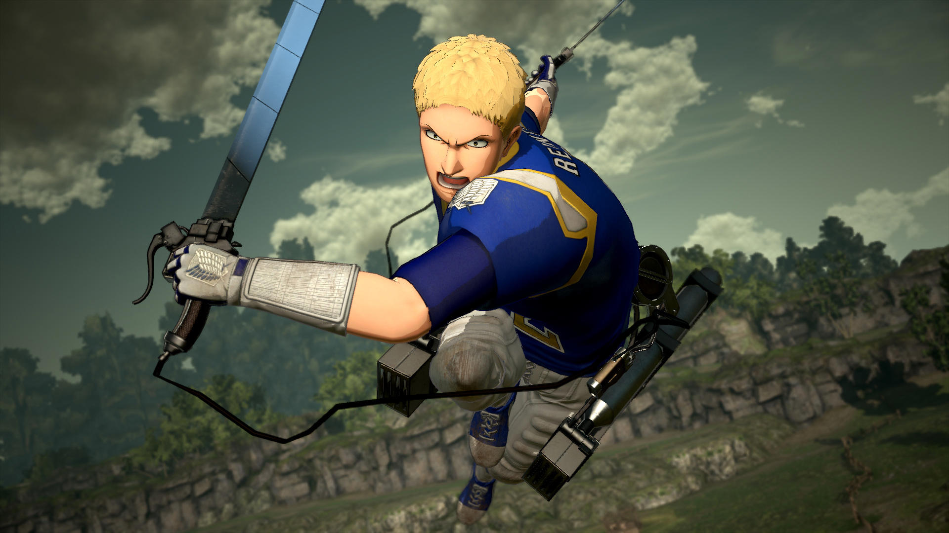 Additional Reiner Costume: American Football Outfit screenshot 2