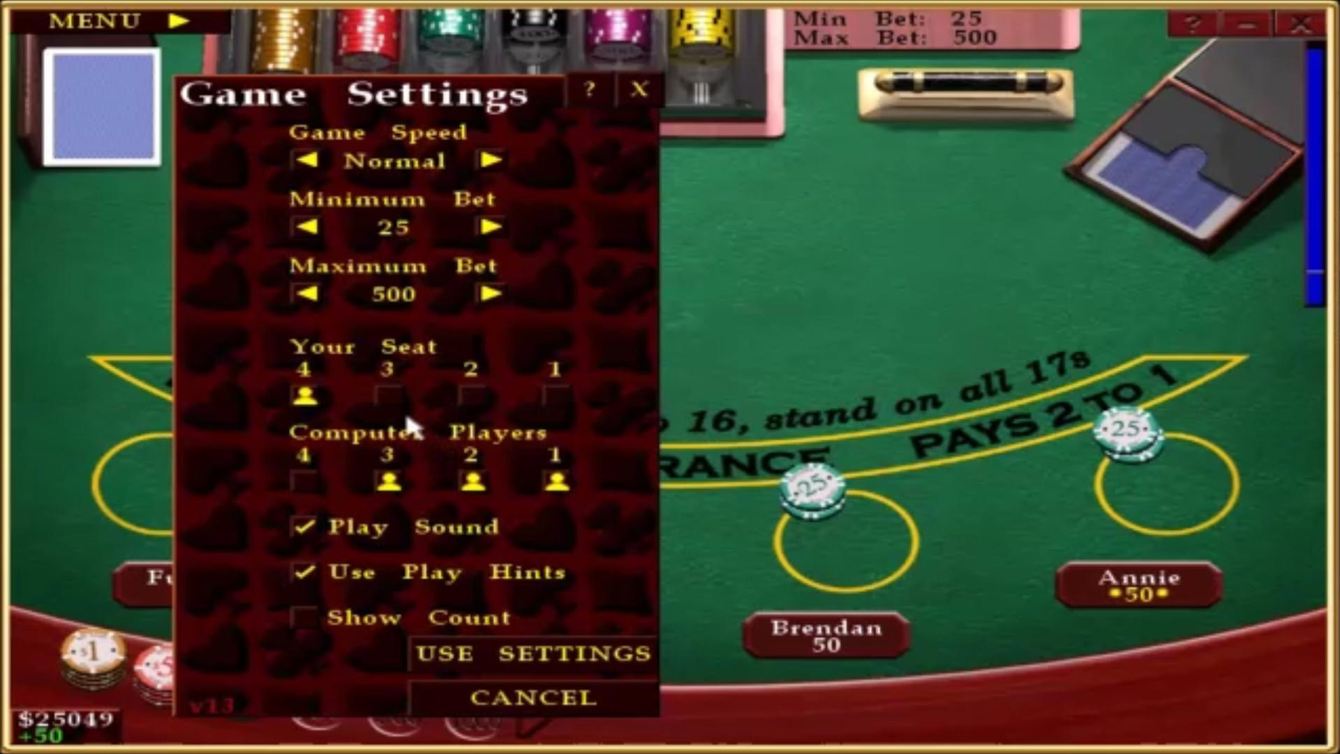 Casino Blackjack screenshot 3