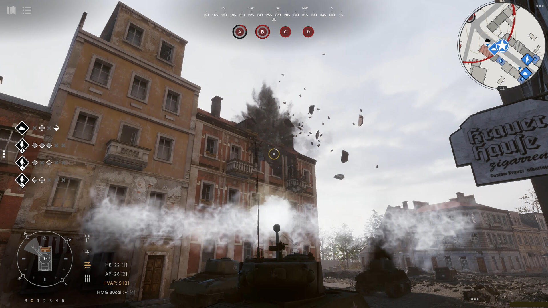Sherman Commander screenshot 2