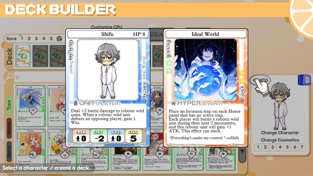 100% Orange Juice - Shifu & Reika Character Pack screenshot 2