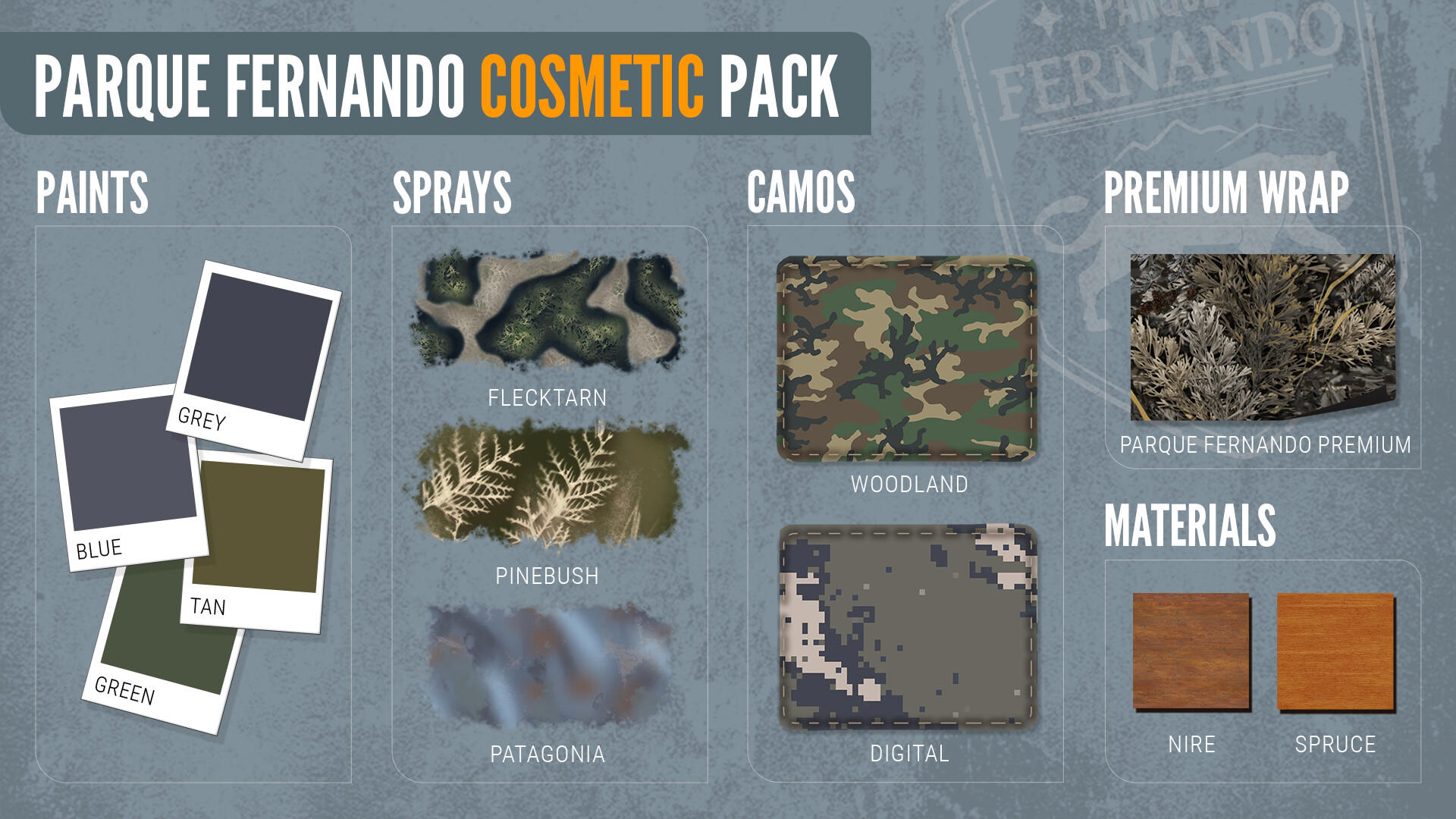 theHunter: Call of the Wild™ - Parque Fernando Cosmetic Pack screenshot 1