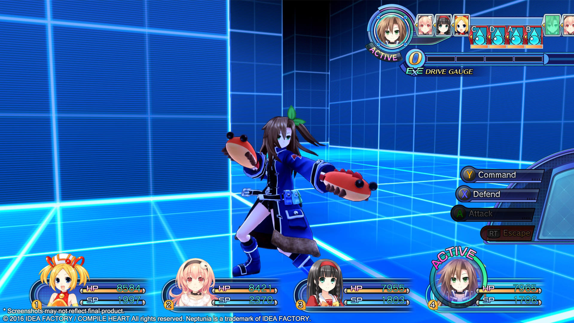 Megadimension Neptunia VII Trial Weapon Pack screenshot 1