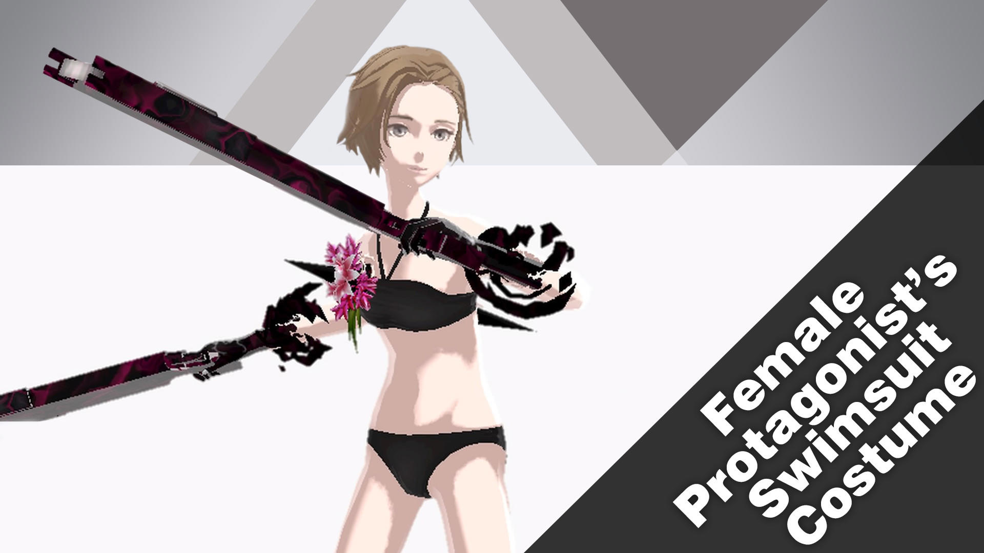 The Caligula Effect: Overdose - Female Protagonist's Swimsuit Costume screenshot 1