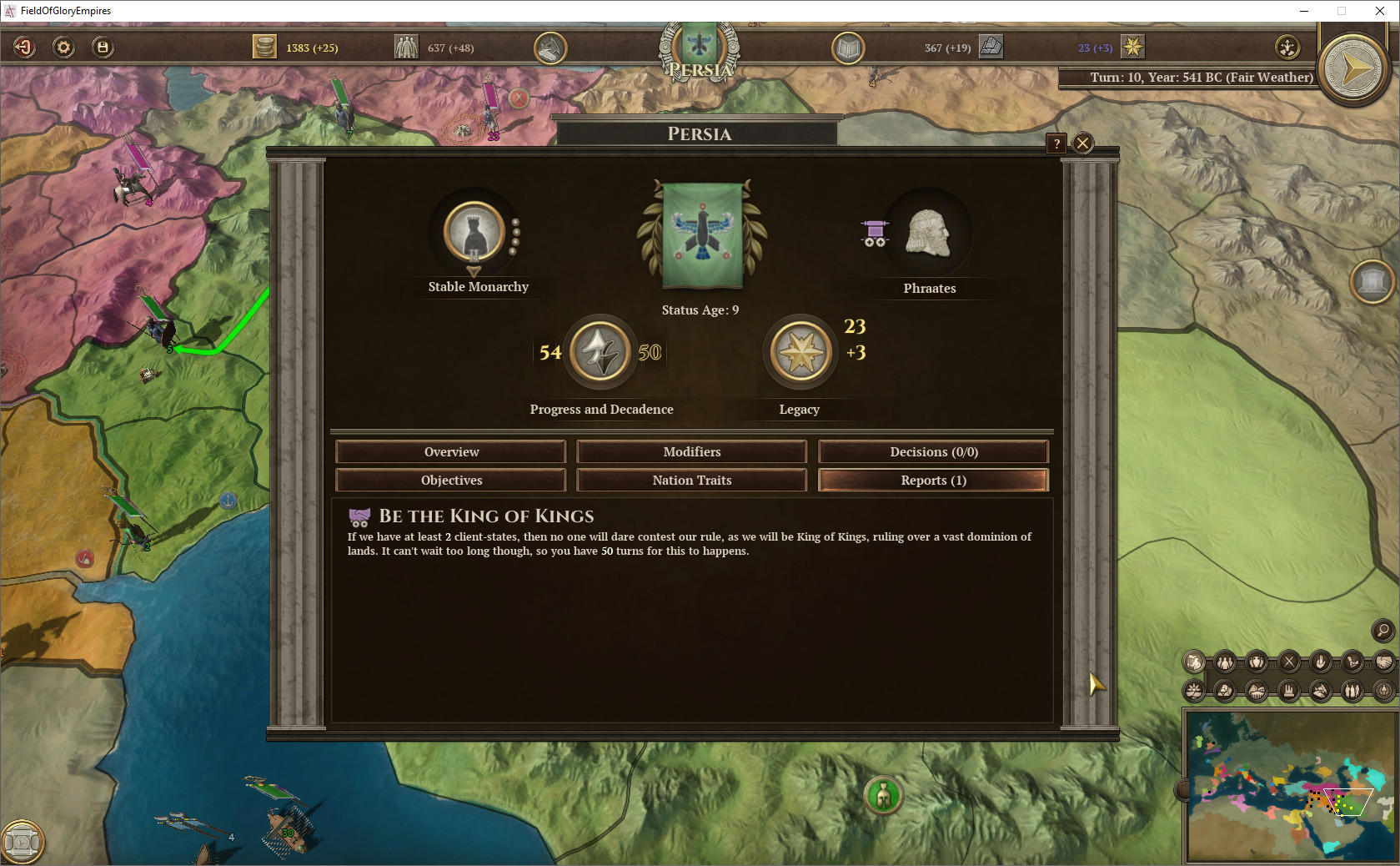 Field of Glory: Empires - Persia 550 - 330 BCE screenshot 3