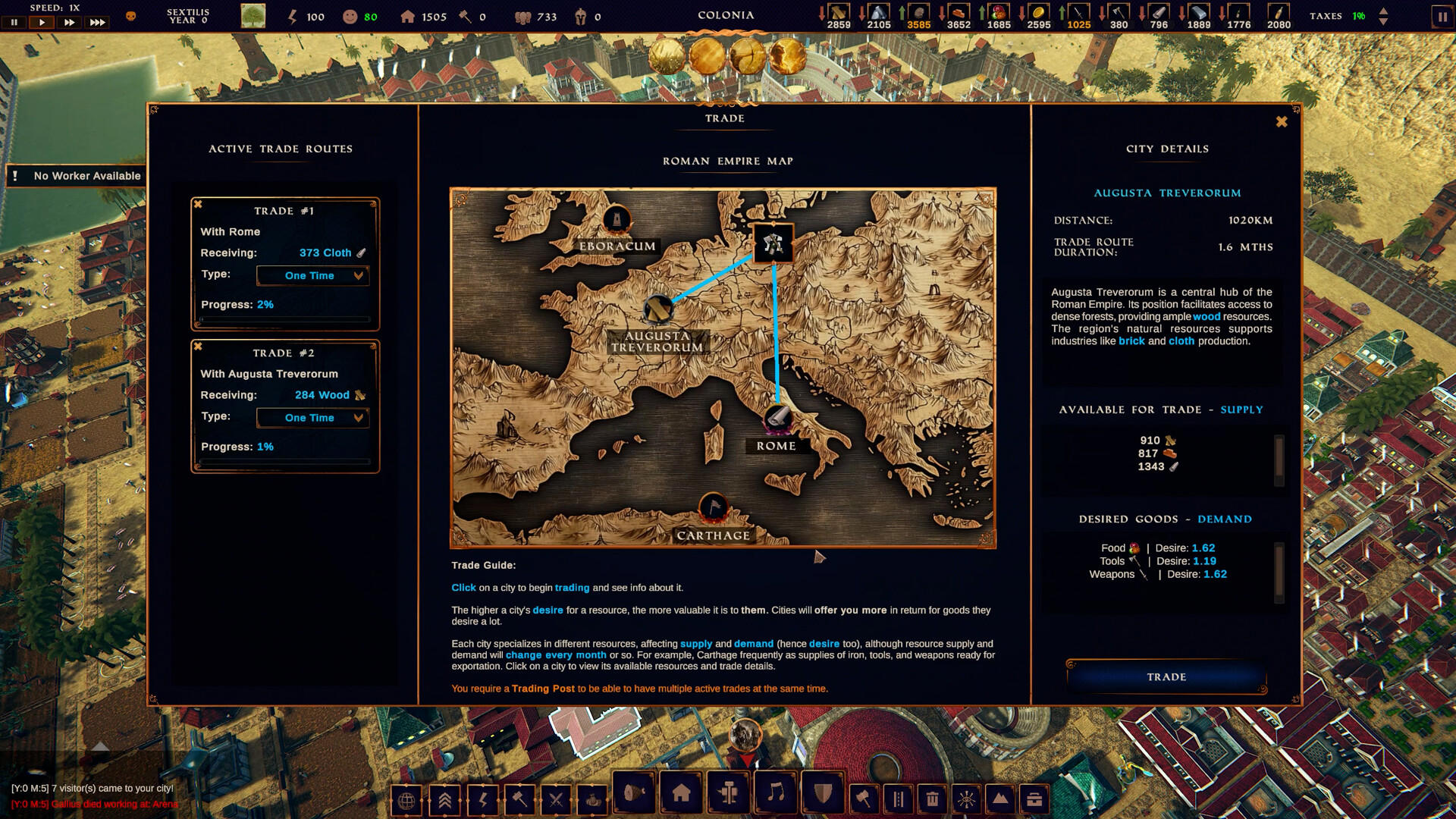 Roman Triumph: Survival City Builder screenshot 3