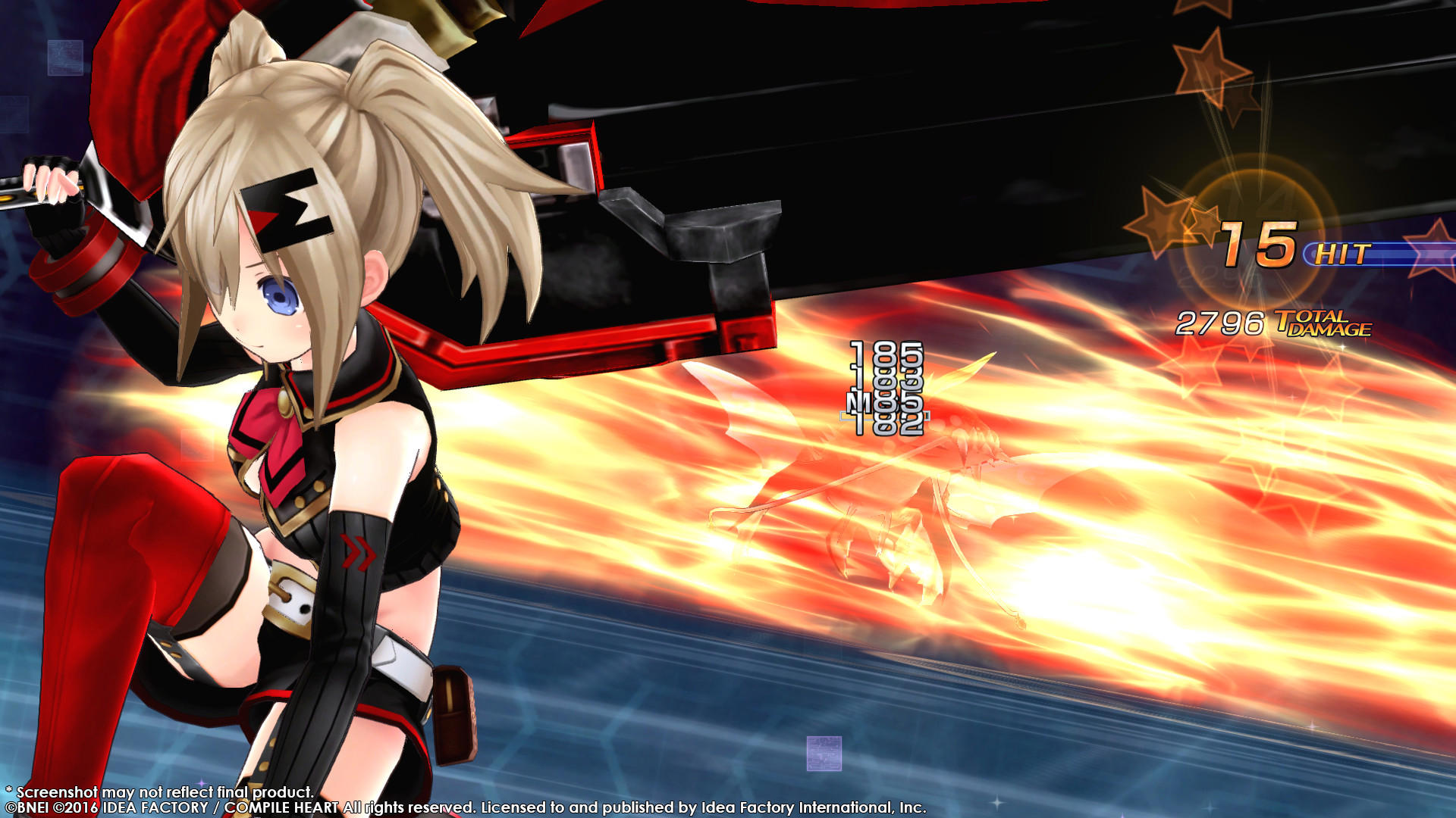 Megadimension Neptunia VII Party Character [God Eater] screenshot 1