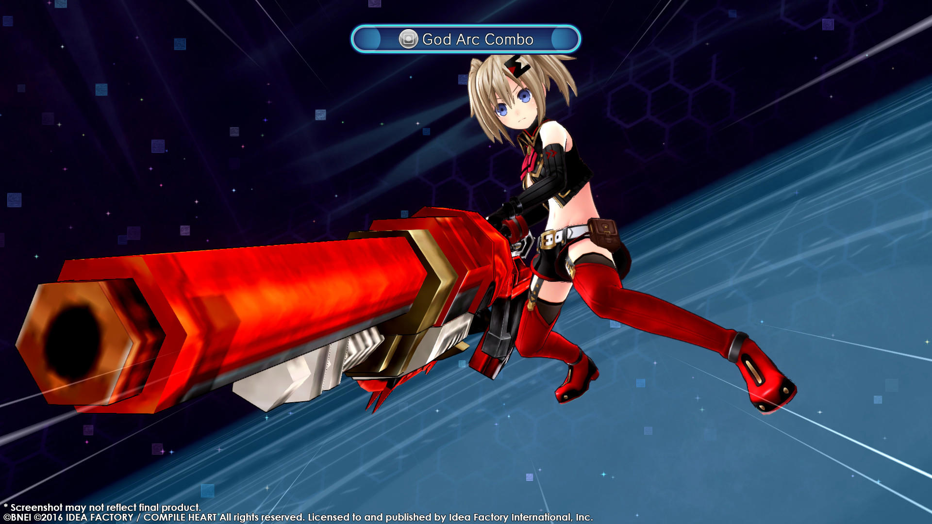 Megadimension Neptunia VII Party Character [God Eater] screenshot 2