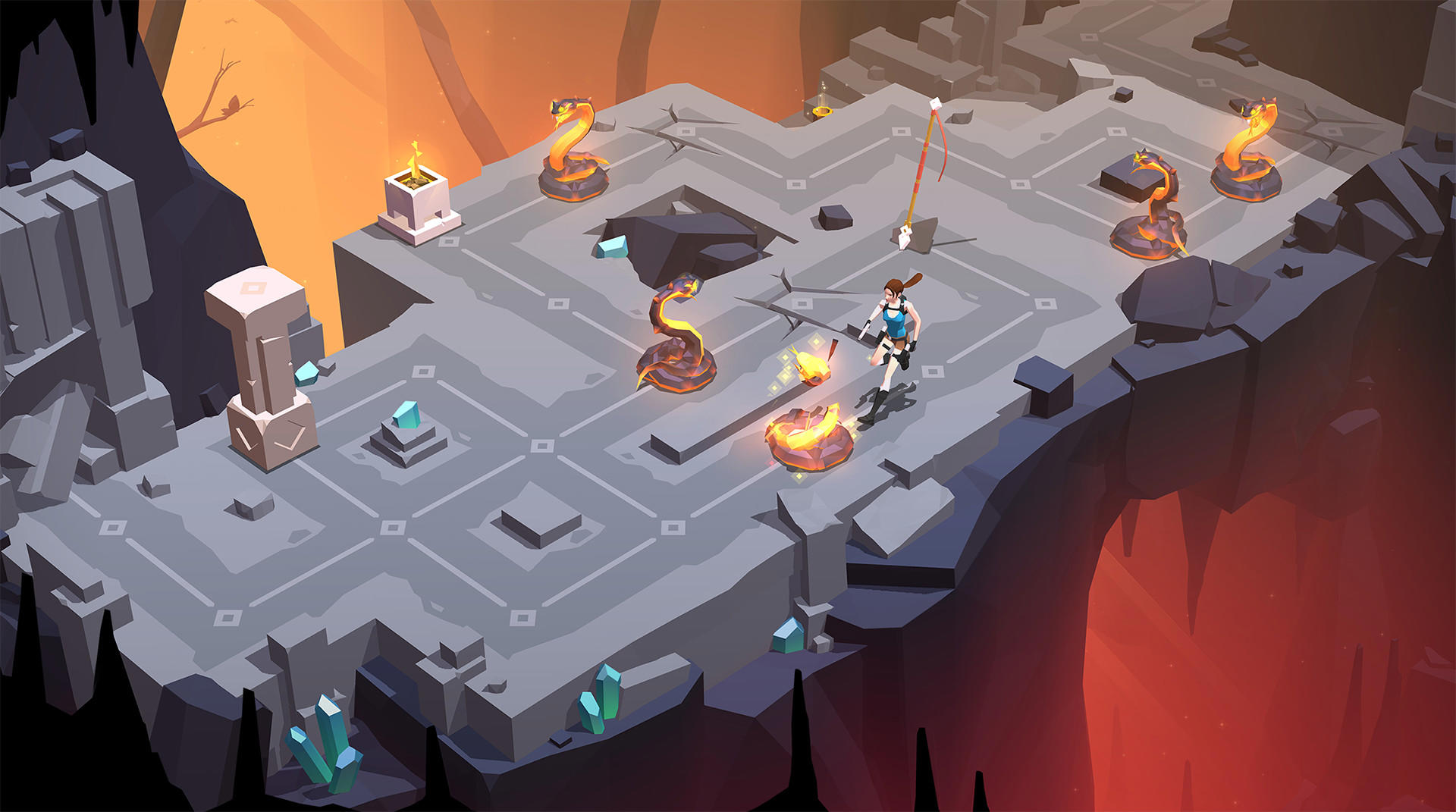 Lara Croft GO screenshot 3